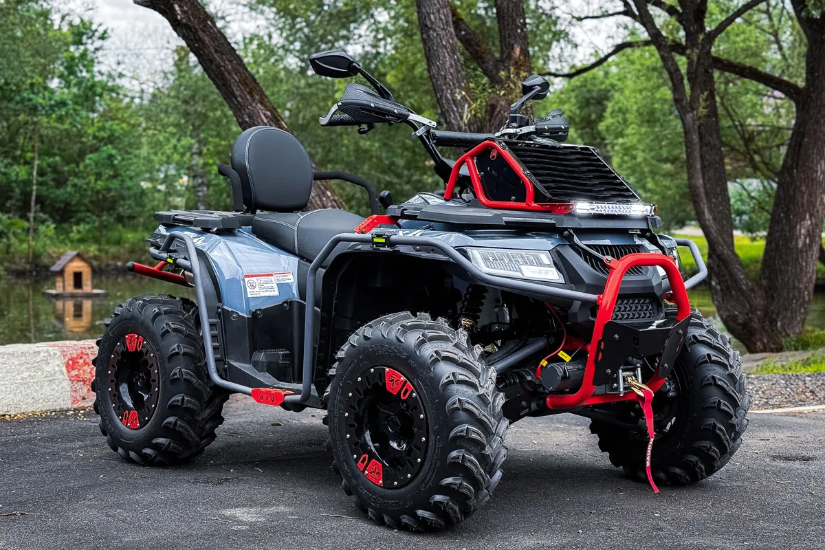 Квадроцикл KTA KR400 4x4 EFI с ПСМ