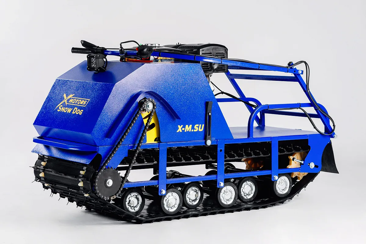 Мотобуксировщик SNOW DOG 20 с эл. запуском (DINKING)